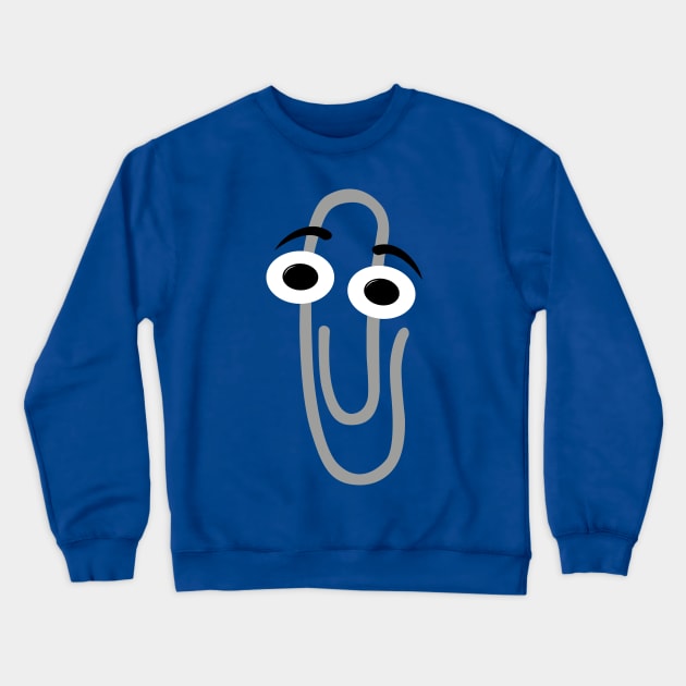 R.I.P. Clippy Crewneck Sweatshirt by VirtualRC